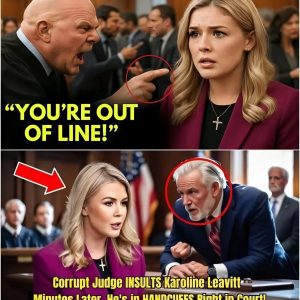 In a courtroom drama that has captivated the public and sparked widespread outrage, Karoline Leavitt, a prominent political figure and former congressional candidate, found herself the target of mockery from a judge during a recent hearing. In a courtroom drama that has captivated the public and sparked widespread outrage, Karoline Leavitt, a prominent political figure and former congressional candidate, found herself the target of mockery from a judge during a recent hearing.