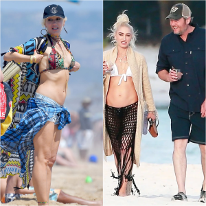 SURPRISE: Music star Blake Shelton’s wife Gwen Stefani rocks the beach in a tiny thong — Her killer curves and tanned body have fans screaming ‘Oh my gosh!’… You won’t believe these hot pics! 🔥 SURPRISE: Music star Blake Shelton’s wife Gwen Stefani rocks the beach in a tiny thong — Her killer curves and tanned body have fans screaming ‘Oh my gosh!’… You won’t believe these hot pics! 🔥