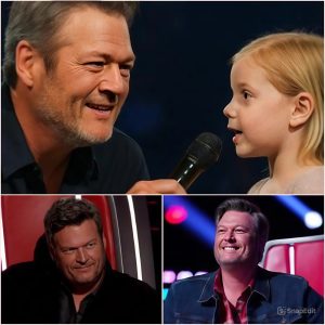 “Can I Sing With You, Mr. Blake?” — The Night a 6-Year-Old Girl Named Lily Stole the Spotlight and Every Heart in the Room
