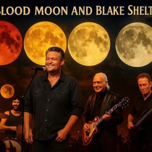 On September 7, 2025, the Night Sky Will Transform as the Rare “Blood Moon” Eclipse Turns the Sky Red — Blake Shelton Announces Blood Moon and Blake Shelton Moonlight Tour