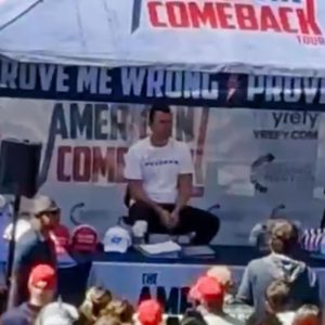 Terrifying New Angle Shows The Exact Moment When Charlie Kirk Was Shot In The Neck, Sending The Crowd On Campus Into A Frenzy [VIDEO]