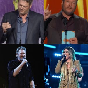 Blake Shelton just proved once again that he doesn’t need to sing a single note to steal the show — this time, he lit up not one, but two major award stages back-to-back!