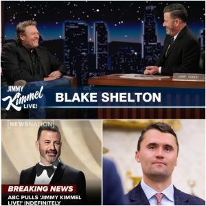 “Enough is enough!” — Country Star Blake Shelton Explodes Over Jimmy Kimmel’s Shocking Remarks on Charlie Kirk’s Death
