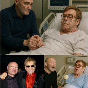 UPDATE: Silence as Phil Collins Quietly Enters to Visit Elton John UPDATE: Silence as Phil Collins Quietly Enters to Visit Elton John