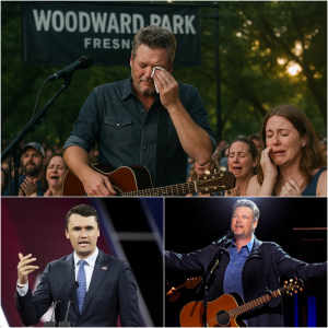 At Woodward Park in Fresno on September 13, Blake Shelton’s Performance of “Over You” Took a Heartbreaking Turn At Woodward Park in Fresno on September 13, Blake Shelton’s Performance of “Over You” Took a Heartbreaking Turn