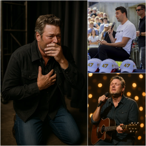 “ARE YOU TELLING ME HE’S GONE WHILE I’M SITTING HERE SMILE?!” Blake Shelton Screamed in Horror on a Suburban Stage Before Breaking Down in Tears and Delivering a Haunting Tribute to “God Gave Me You”