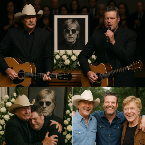 “Two Legends – The Last Farewell” — Alan Jackson and Blake Shelton Filled with Song at Robert Redford’s Funeral, When Music Becomes the Last Prayer “Two Legends – The Last Farewell” — Alan Jackson and Blake Shelton Filled with Song at Robert Redford’s Funeral, When Music Becomes the Last Prayer