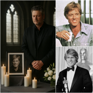 They had planned a quiet memorial, a gentle farewell to a legend. But then Blake Shelton rose from his chair, his hands shaking as he held the old diary to his chest, his eyes glistening with tears. The room fell silent.