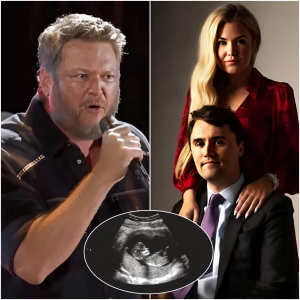 Blake Shelton choked up as she revealed the heartbreaking secret about Charlie Kirk’s unborn child.