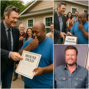 Blake Shelton Secretly Paid a Man’s Rent for a Year, but When He Discovered the Man’s True Identity, He Decided to Buy the Entire Building and Give It to the Man’s Family — An Act of Kindness That Shocked the Community