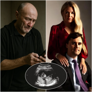 Phil Collins choked up as he revealed the heartbreaking secret of Charlie Kirk’s unborn child.