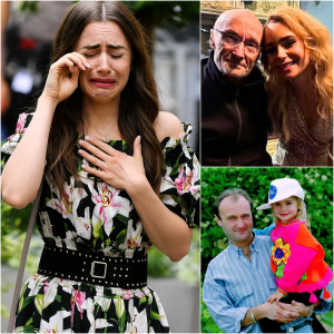 SADNESS WITHIN: Lily Collins Breaks Down in Tears as She Talks About Her Family’s Heartbreaking Struggles — The Terminal Illness That Is Strangling Her Father Phil Collins…..