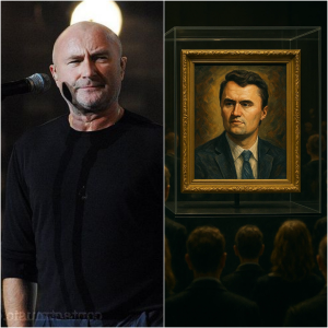 PHIL COLLINS SHOCKS CHARLIE KIRK MEMORIAL PAINTING — A PAINTING, A PRICE, AND A PLACE NO ONE HAS EVER RANDOMLY SEEN