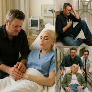 BREAKING: “Heartbreaking update: Blake Shelton faces serious health crisis with beloved wife Gwen Stefani – Fans around the world rally in support”