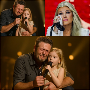 “Charlie Kirk, the baby is in my arms.” With Blake Shelton’s gentle words whispered to his departed friend on the other side of the world….