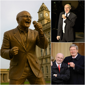 BREAKING: Phil Collins to be immortalized with  million bronze statue at Chiswick Town Hall, West London — A Monument to the Voice, Soul and Spirit of a British Pop Legend