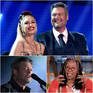 “Don’t touch my wife or my country.” Blake Shelton SHOCKED EVERYONE at the press conference when Whoopi Goldberg insulted him with the words “Failed American singer whose wife is a scandal singer.”