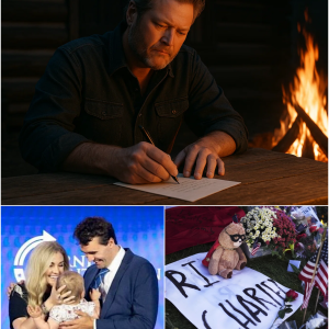 A Forgotten Letter from Blake Shelton to… Charlie Kirk’s Family?