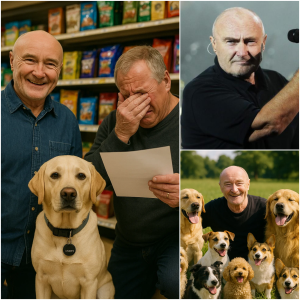 Phil Collins Walks Into a Dying Rescue Shelter — “All 39 of You Deserve a Tomorrow”