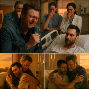 The hallways of a London hospital were unusually quiet this afternoon as Blake Shelton quietly entered, carrying a passionate affection for his best friend The hallways of a London hospital were unusually quiet this afternoon as Blake Shelton quietly entered, carrying a passionate affection for his best friend
