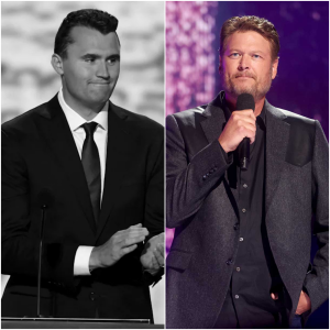 Shocked and Heartbroken 💔 — Blake Shelton’s Poignant Tribute to Charlie Kirk and the Mysterious Final Text That Has the World Asking Questions
