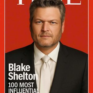 CONGRATULATIONS: Legendary American country music icon Blake Shelton, one of the most famous voices in music history, has just been honored by TIME magazine as one of the 100 most influential people in music…