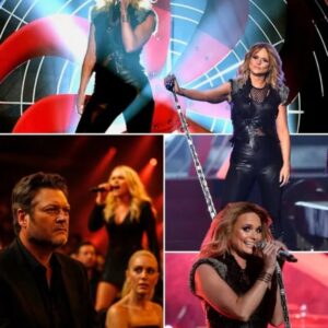 “He Never Took His Eyes Off Her…”  Blake Shelton Sat Silently In The Grammy Crowd….
