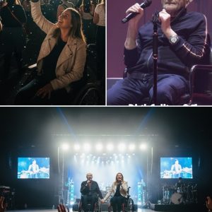 He was halfway through “Take a Look at Me Now” when he saw her — a young woman in a wheelchair, crying in the front row….