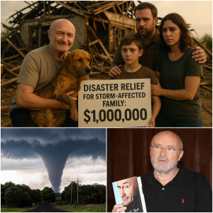 IT ALL STARTED WITH A PHOTO — THE HEARTBREAKING STORY OF A SHIVERING DOG NAMED FIRULAIS, AND HOW PHIL COLLINS TURNED TRAGEDY INTO HOPE