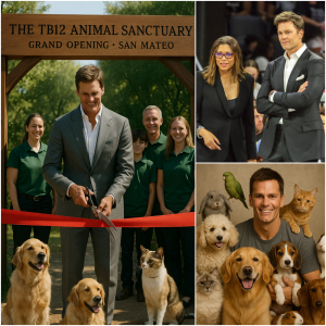BREAKING: Tom Brady Opens  Million Pet Sanctuary in San Mateo, California. But the Truth Behind It Will Shock You…