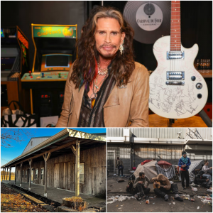 💖 HEART OF REDEMPTION: STEVEN TYLER BUILDS “FIELD OF GRACE” — A SANCTUARY FOR THE BROKEN, LOST, AND REBORN
