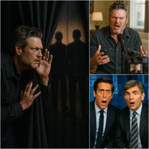 BREAKING — ABC News Anchors David Muir and George Stephanopoulos Suspended After Blake Shelton Reveals Shocking Off-Air Comments