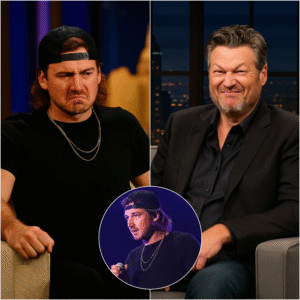 NASHVILLE IN PANIC AT NIGHT  Disgraced singer Morgan Wallen suffered a career-shattering blow after mocking country legend Blake Shelton during a live panel discussion….