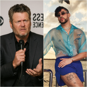 BREAKING CHAOS — Country Music Legend Blake Shelton Just Set the NFL on Fire with a Blistering Attack on Bad Bunny’s Selection as the 2026 Super Bowl Halftime Performer