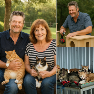 “My mom always taught me to care for animals that can’t speak for themselves. I guess that’s ingrained in me — because I’ve always had a soft spot for animals with fur and big eyes.” — Blake Shelton