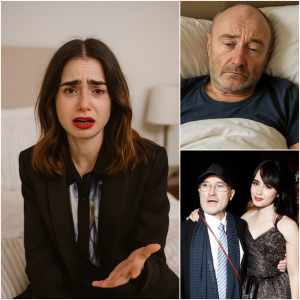 7 MINUTES AGO 🔥 “My dad has to take medication every night just to be able to sleep…” – Lily Collins shook the pop music world when she revealed for the first time the worrying health condition of her father, legendary singer PHIL COLLINS, leaving fans extremely worried!
