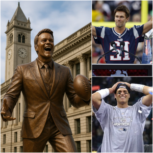 BREAKING: TOM BRADY TO BE IMMORTALIZED WITH A  MILLION BRONZE STATUE AT SAN MATEO CITY HALL, CALIFORNIA, USA — A MONUMENT TO THE WISDOM, HEART, AND GREATNESS OF THE NFL’S GREATEST CHAMPION