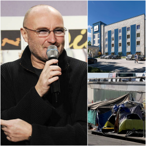 BREAKING: PHIL COLLINS DONATES  MILLION TO BUILD HOMELESS SHELTERS IN HIS HOMETOWN — A LEGEND’S HEART SHINES BRIGHTER THAN EVER