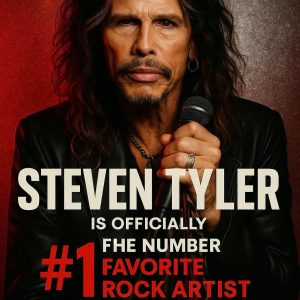 STEVEN TYLER SOARS TO #1 ON THE BILLBOARD GLOBAL ROCK 200 — OUTSHINING BON JOVI, MICK JAGGER, AND BRUCE SPRINGSTEEN