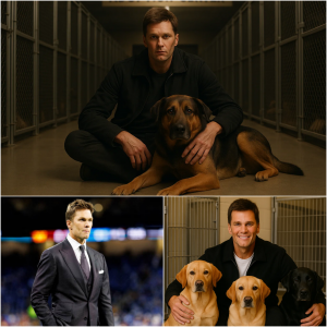 CLUSIVE: Tom Brady quietly walks into a Belgrade animal shelter just 48 HOURS before it closes for good – 39 dogs are about to be…