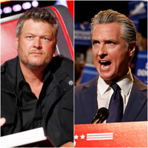 BLAKE SHELTON VS. GAVIN NEWSOM: THE SHOWDOWN NO ONE SAW COMING!