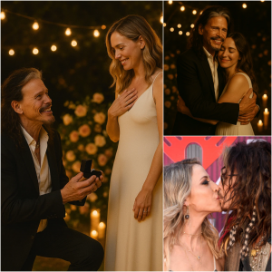 “Will you be my wife?” — Steven Tyler does something so touching that it brings Aimee Preston to tears