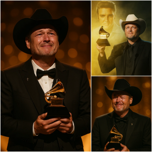 BREAKING: Blake Shelton Shocks the World — Accepts “Best Vocal Performance” at the 2025 Grammys on Behalf of His Idol Elvis Presley