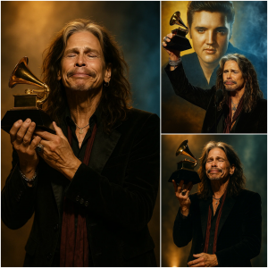 BREAKING: Steven Tyler Shocks the World — Accepts “Best Vocal Performance” on Behalf of Late Friend Elvis Presley at the 2025 Grammys