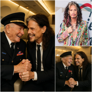 BREAKING: At 35,000 Feet Above the Ground, Steven Tyler Turned an Ordinary Flight into a Moment No One Will Ever Forget