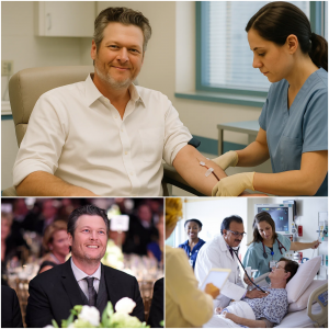 TOUCHING STORY: The Silent Heroism of Blake Shelton — A Decade of Giving Life TOUCHING STORY: The Silent Heroism of Blake Shelton — A Decade of Giving Life