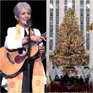 No one expected folk legend Joan Baez to save Christmas — but she did.