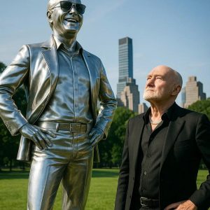 EXCLUSIVE: Phil Collins Has Unveiled a  MILLION Diamond-Encrusted Statue of Himself at His Massive Miami Estate – Standing 10 Feet Tall, “Rozay” Lit Up the Night, Wowing Fans and Critics, Calling It the Ultimate Rock Performance. Insiders Have Revealed There’s a Hidden Detail Inside the Statue That Most Guests Never Even Noticed…