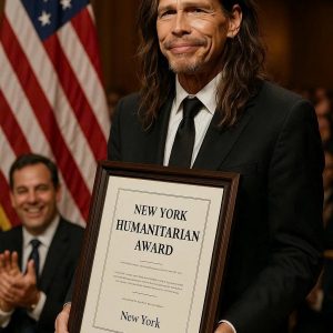 Steven Tyler Receives Special Humanitarian Award in New York: A Legacy of Compassion That Transcends Music