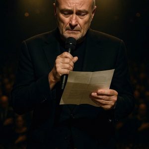 UNBELIEVABLE MOMENT: Phil Collins Breaks Down Mid-Show After Reading a Fan’s Letter From Heaven — “I Felt Like God Was Speaking Directly to Me.”